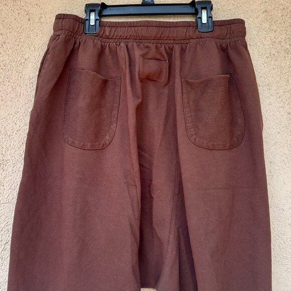 Daniel Patrick Large Men's Sweat Shorts Brown New Designer - Picture 3 of 6